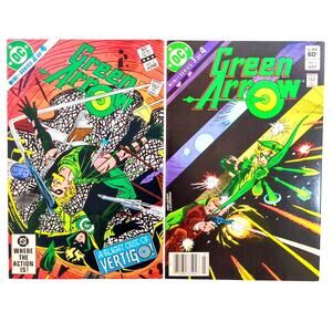 Green Arrow 1983 DC Comics Mini Series Lot Issues #2 #3 VF Bronze Age Superhero